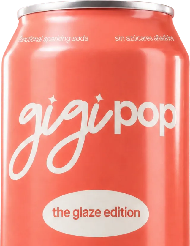 Lata gigi pop Glaze — peachy rosé